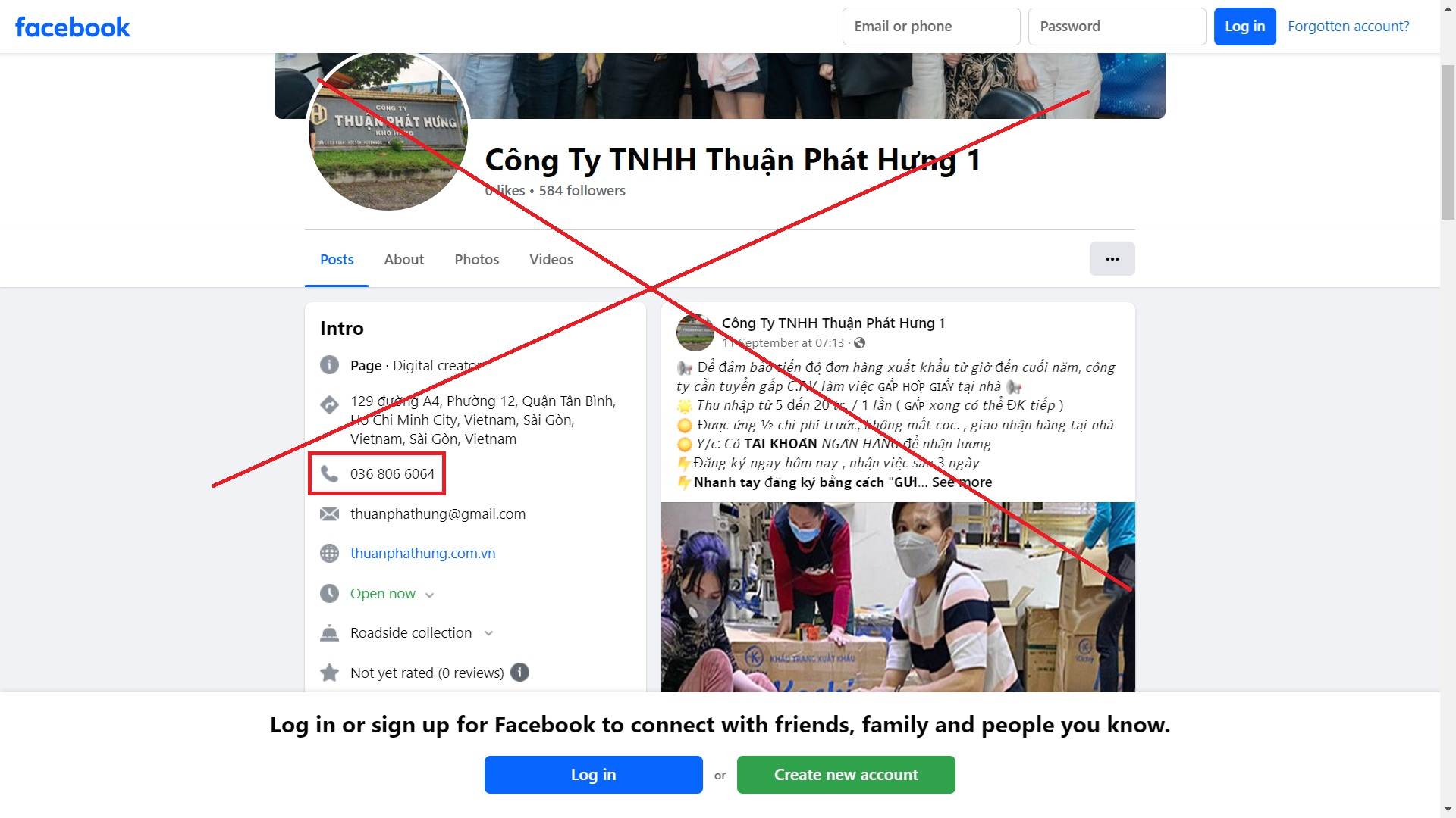 A screenshot of a social media page

Description automatically generated